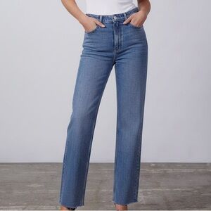 Zara 90s Full Length Straight Leg Jeans 2